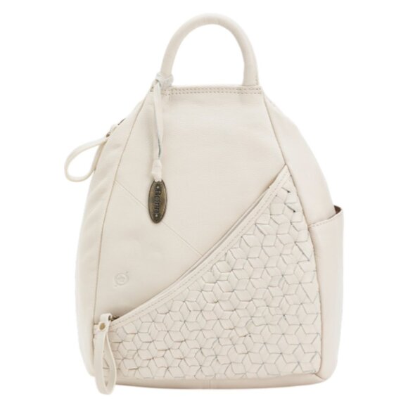 BORN Leather Millport Woven Sling Backpack